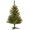 3 ft. Kingswood Fir Tree with Multicolor Lights - National Tree Company