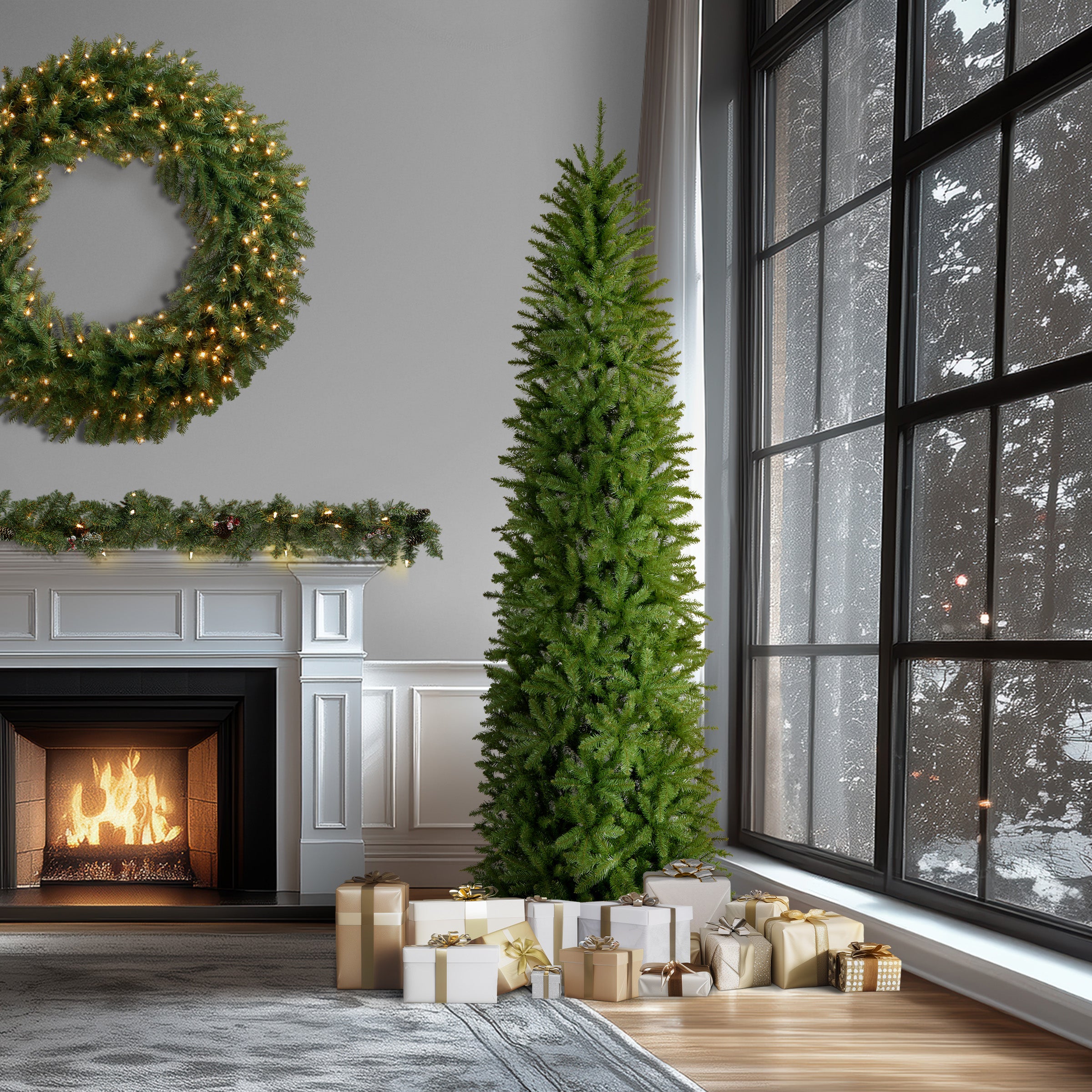 National Tree Company Kingswood Fir Tree - Thumbnail 5