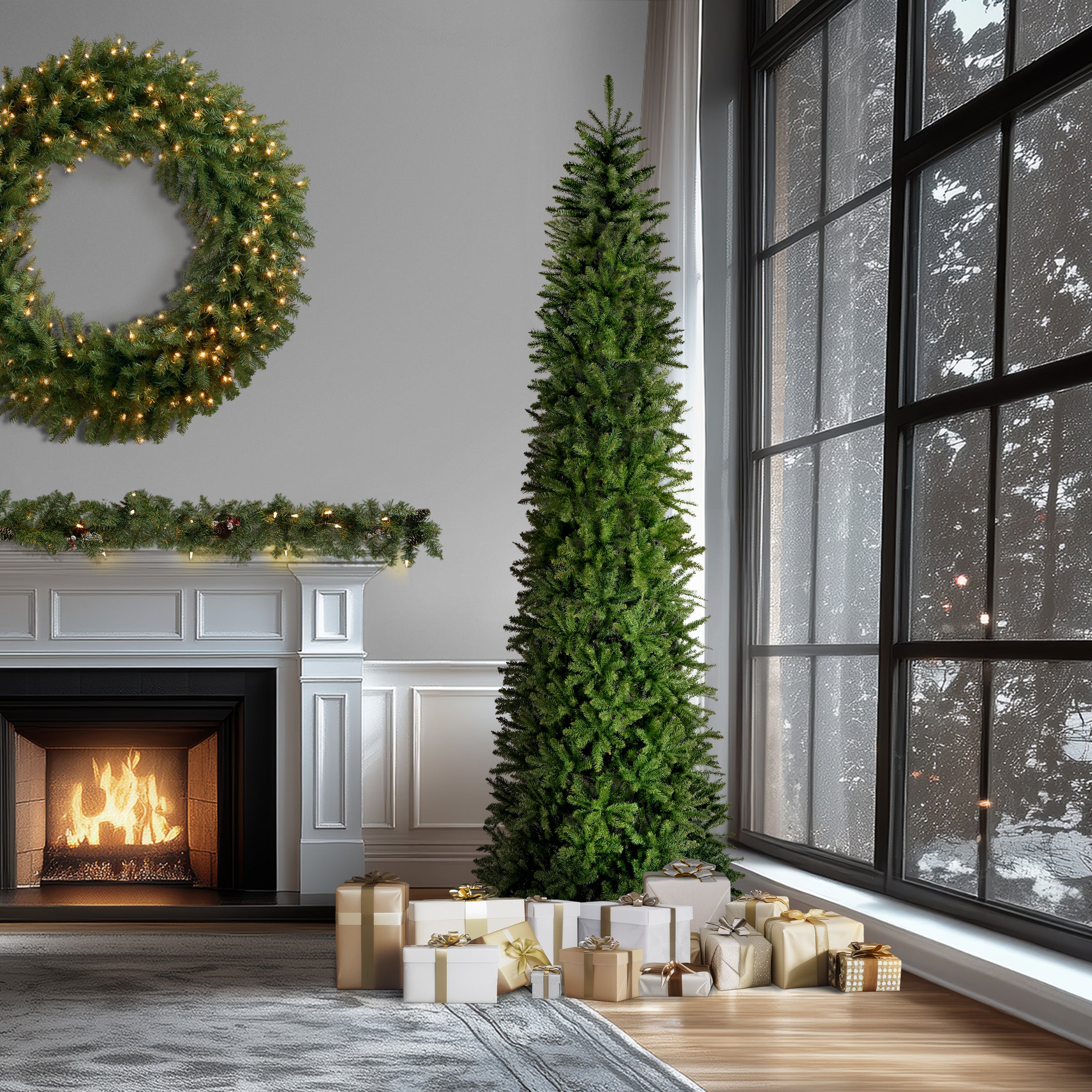 National Tree Company Kingswood Fir Tree - Thumbnail 3