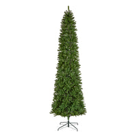 14 ft. Kingswood Fir Pencil Slim Hinged Tree - National Tree Company