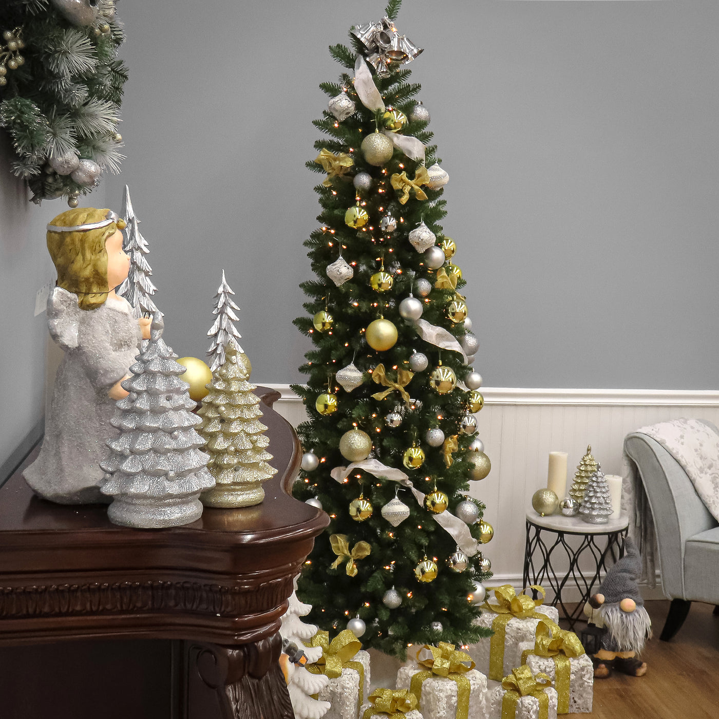 6.5 ft. Kingswood Fir Slim Tree - National Tree Company