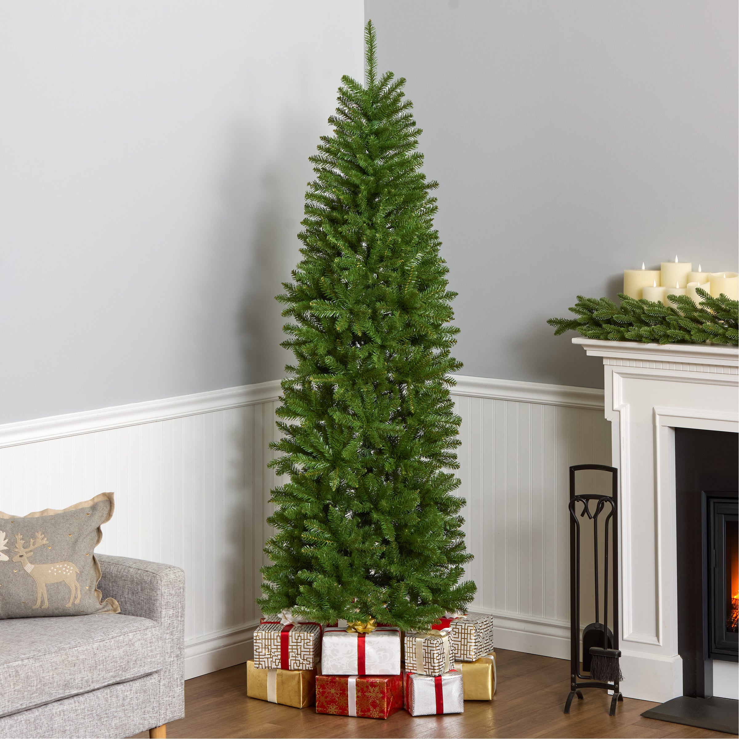 7 ft. Kingswood Fir Pencil Tree · National Tree Company