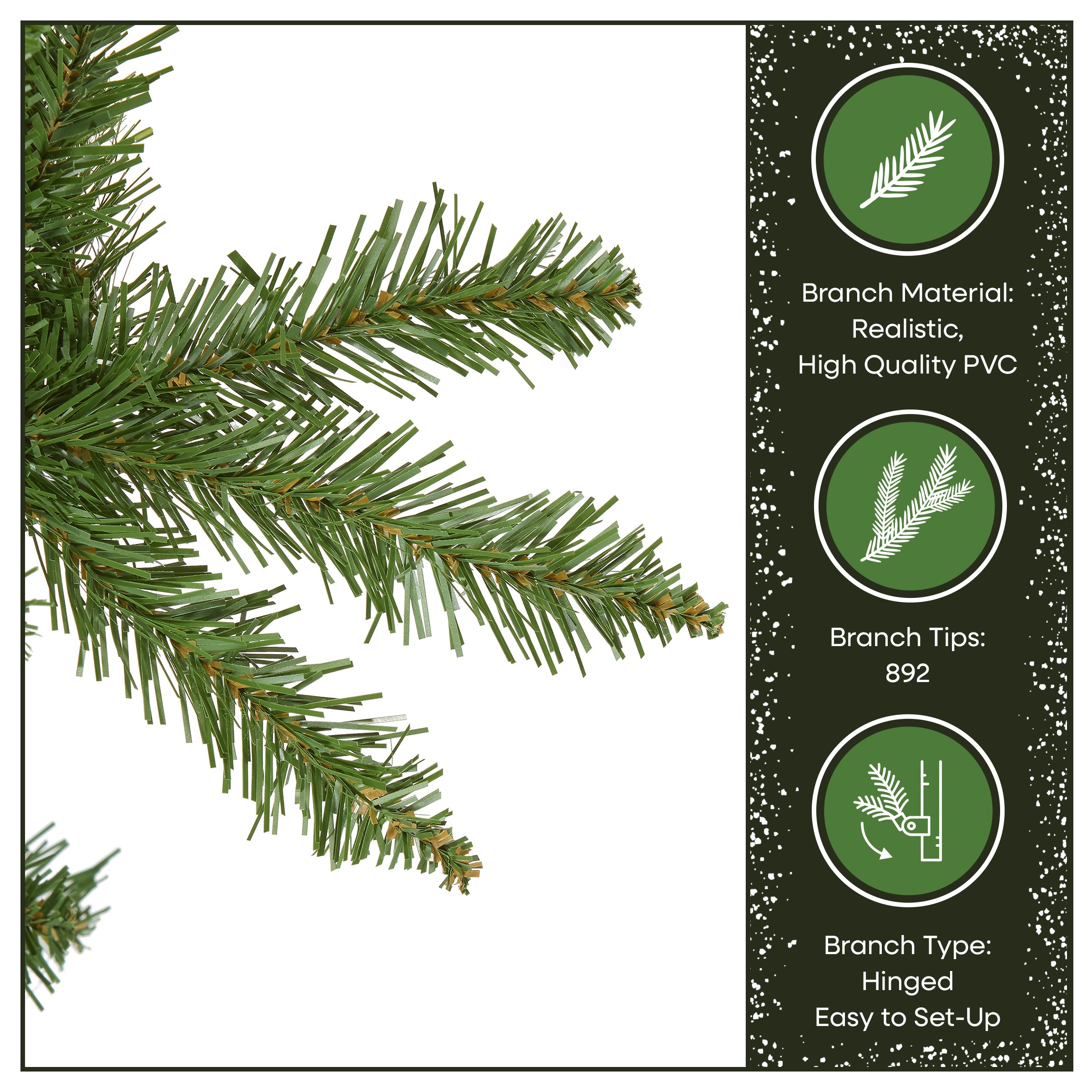 7 ft. Kingswood Fir Slim Tree · National Tree Company