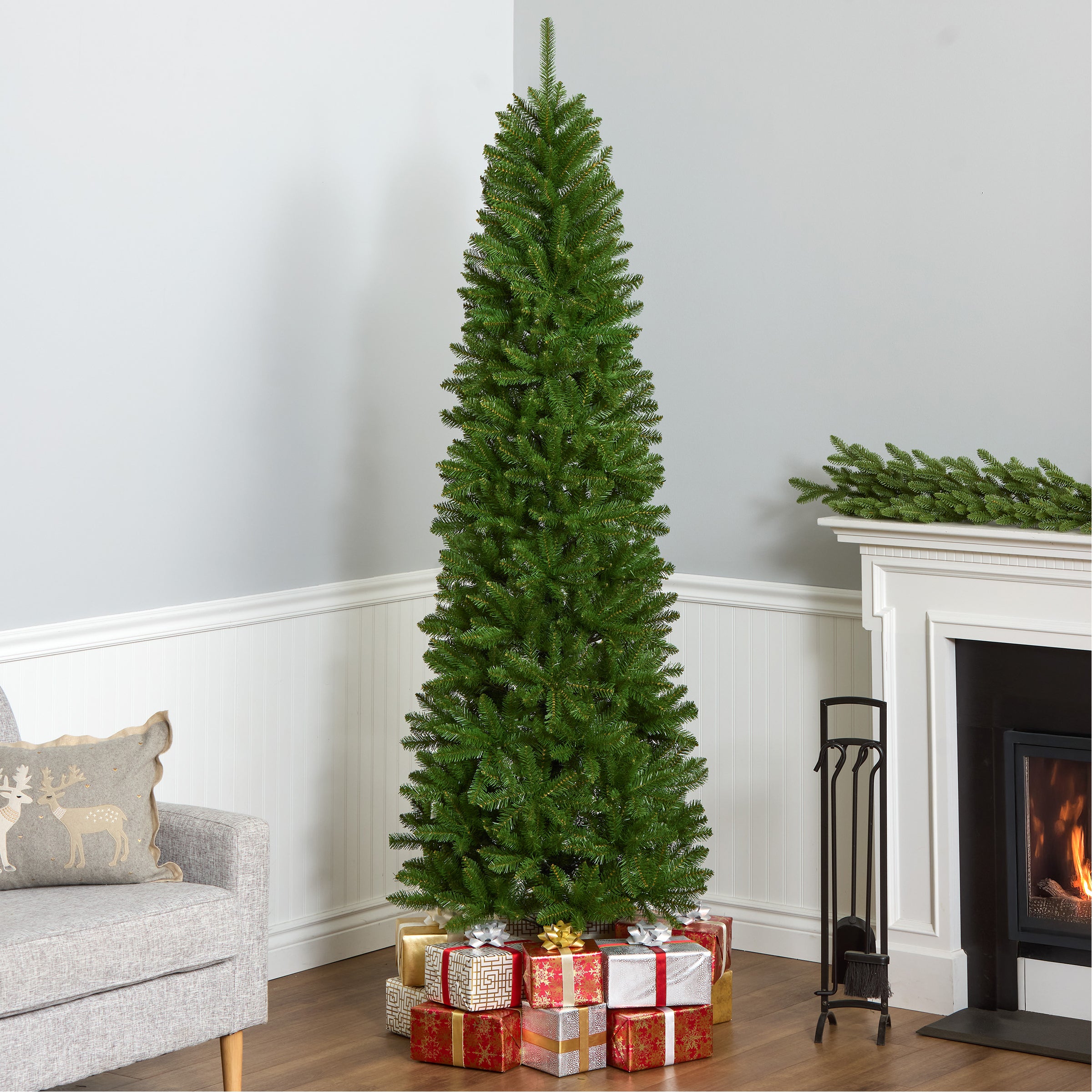 National Tree Company Kingswood Fir Artificial Christmas Tree - Thumbnail 5