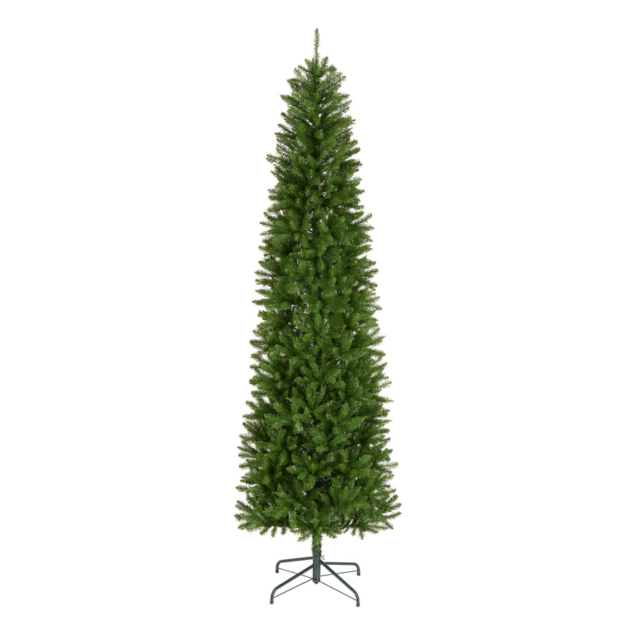 9 ft. Kingswood Fir Pencil Slim Hinged Tree - National Tree Company