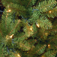 7.5 ft. Pre-Lit Kingswood Fir Tree with PowerConnect Dual Color LED Lights - National Tree Company