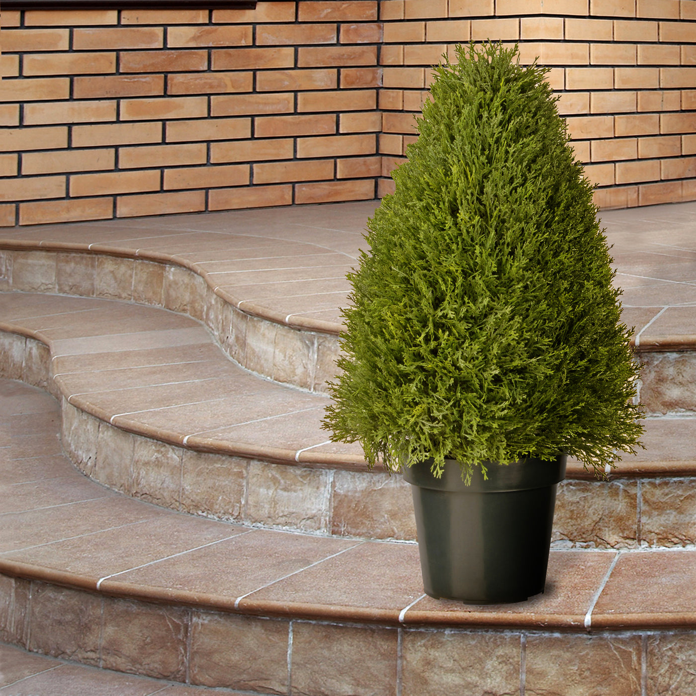 30 in. Artificial Upright Juniper in Growers Pot - National Tree Company