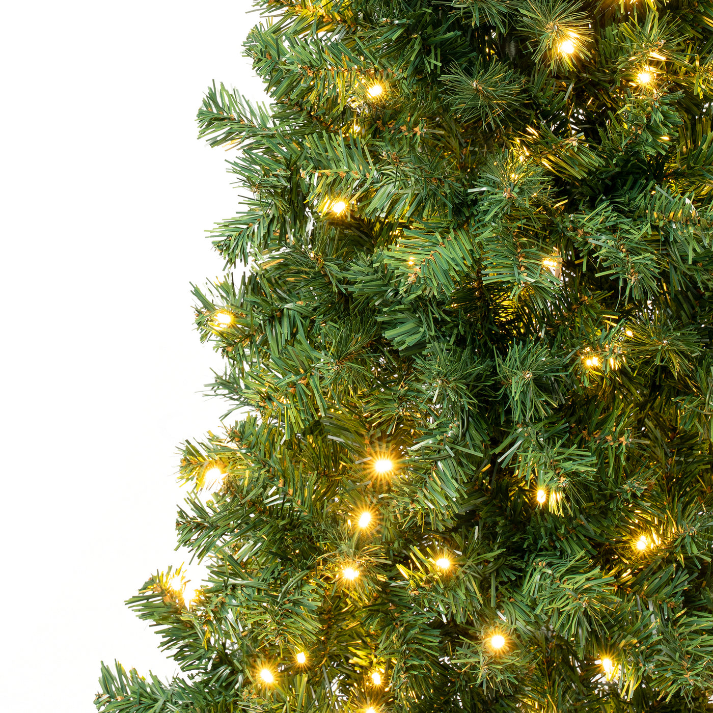 6 ft. Pre-Lit Linden Spruce Tree with Warm White LED Lights - National Tree Company