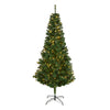 7.5 ft. Pre-Lit Linden Spruce Tree with Warm White LED Lights - National Tree Company