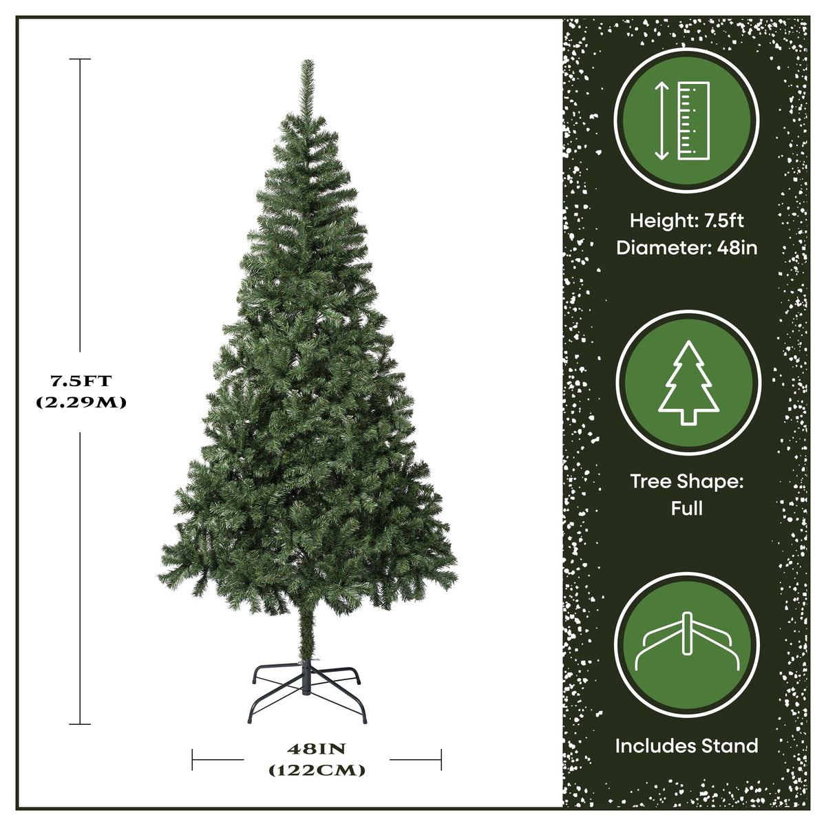 7.5 ft. Linden Spruce Wrapped Tree - National Tree Company