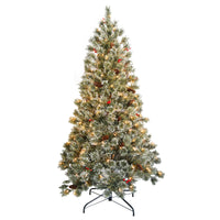 6 ft. Pre-Lit Cashmere Tree with Clear Lights - National Tree Company