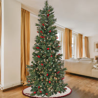 9 ft. Pre-Lit Meadowlark Pencil Tree with Clear Lights - National Tree Company