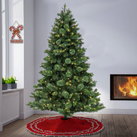 7 ft. Pre-Lit Montreal Pine Tree with LED Lights - National Tree Company