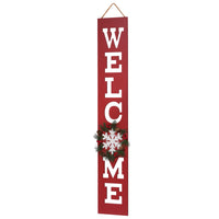 42" Winter Welcome Sign - National Tree Company