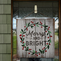 13" Christmas Holiday Wall Sign - National Tree Company