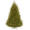 7.5 ft. Pre-Lit Natural Fraser Medium Fir Tree with Clear Lights, Plug-In - National Tree Company