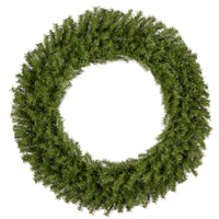 48 in. Pre-Lit Norwood Fir Wreath with Warm White LED Lights, Plug-In - National Tree Company