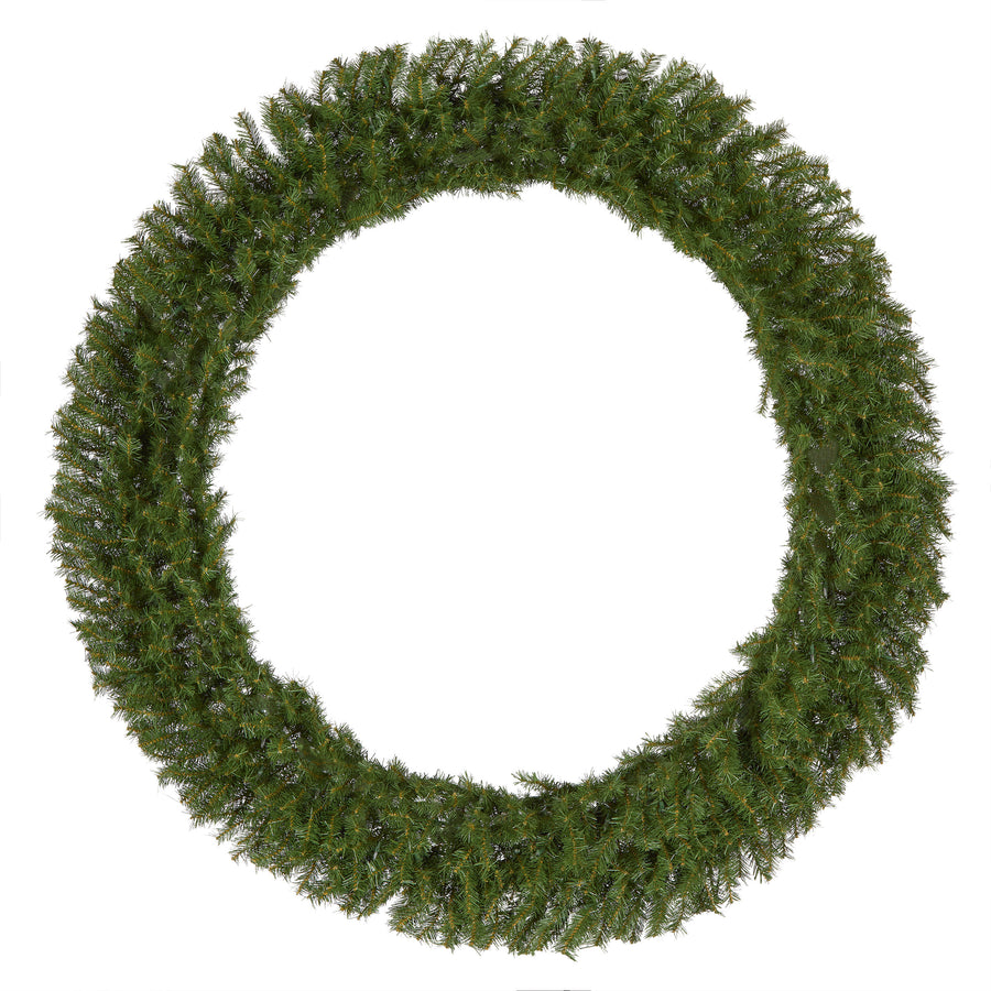 60 in. Pre-Lit Norwood Fir Wreath with Clear Lights, Plug-In - National Tree Company