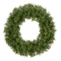 24 in. Pre-Lit Norwood Fir Wreath with Battery Operated Multicolor LED Lights - National Tree Company