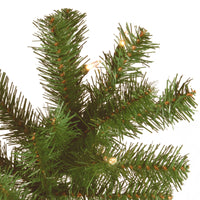 4.5 ft. Pre-Lit North Valley Spruce Tree with Clear Lights, Plug-In - National Tree Company