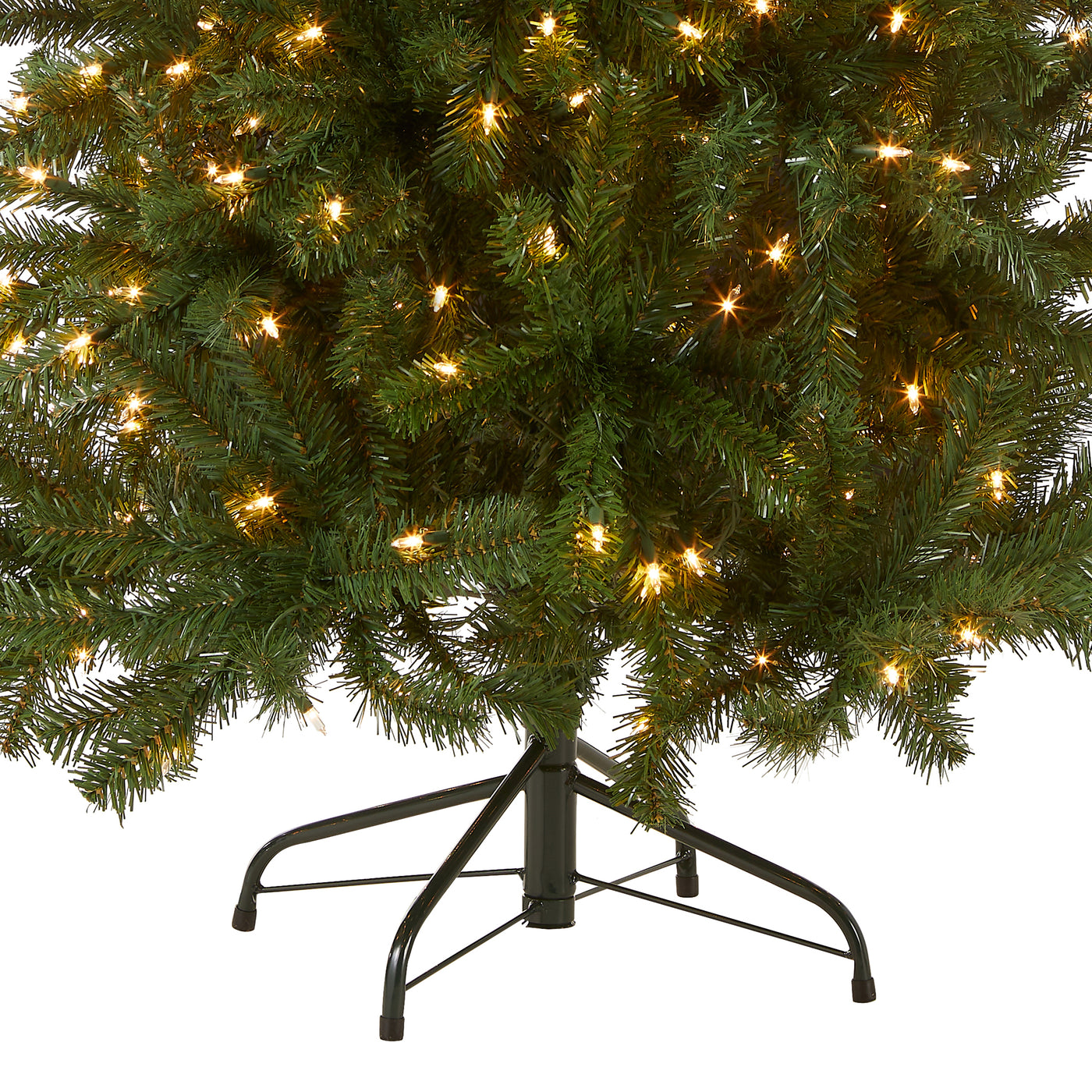 5 ft. Pre-Lit North Valley Spruce Tree with Clear Lights - National Tree Company