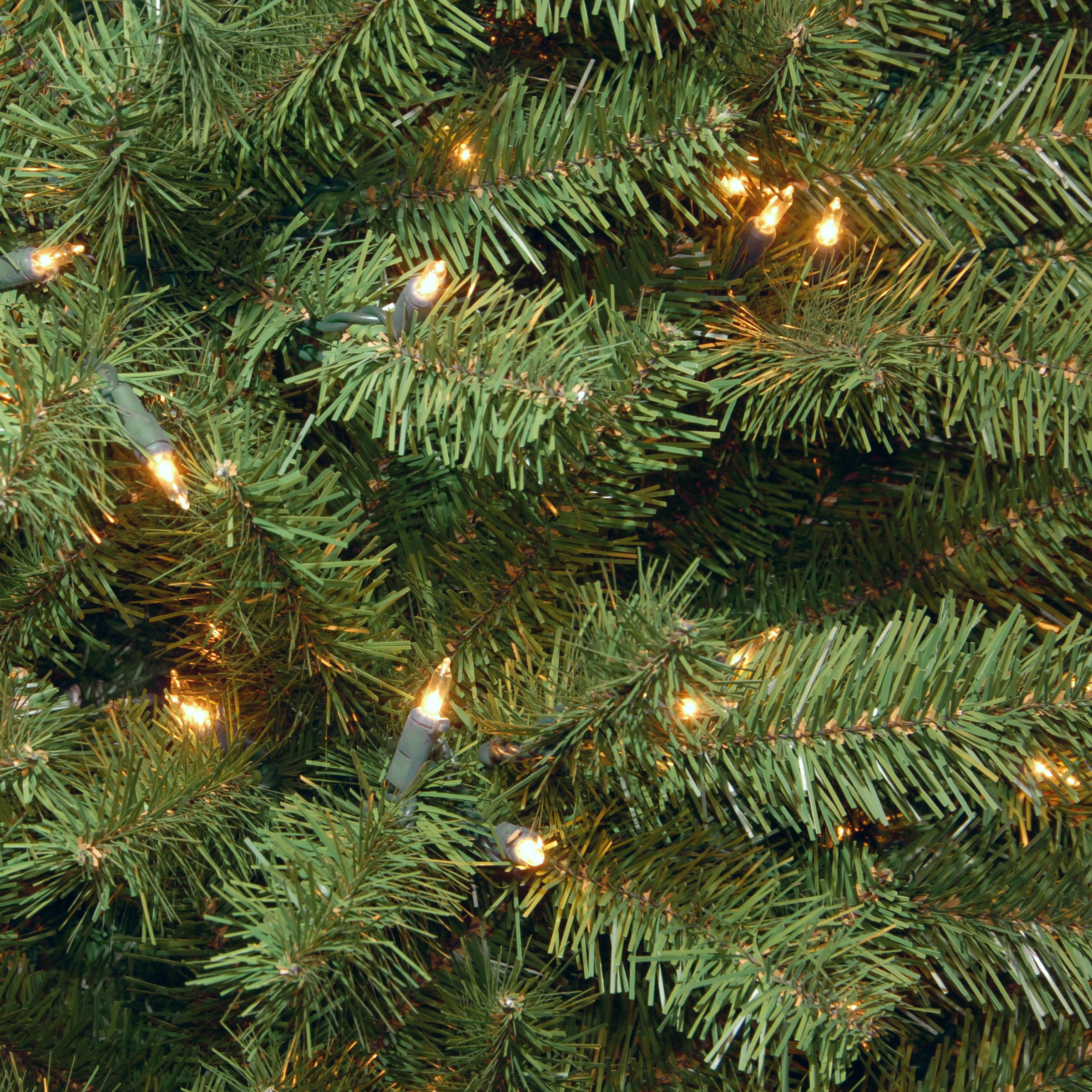 9 ft. Pre-Lit North Valley Spruce Tree with Clear Lights, Plug-In