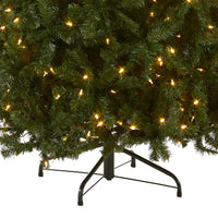 7.5 ft. Pre-Lit North Valley Spruce Tree with Dual Color LED Lights - National Tree Company