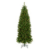 6 ft. Pre-Lit North Valley Spruce Pencil Slim Hinged Tree with Warm White LED Lights - National Tree Company
