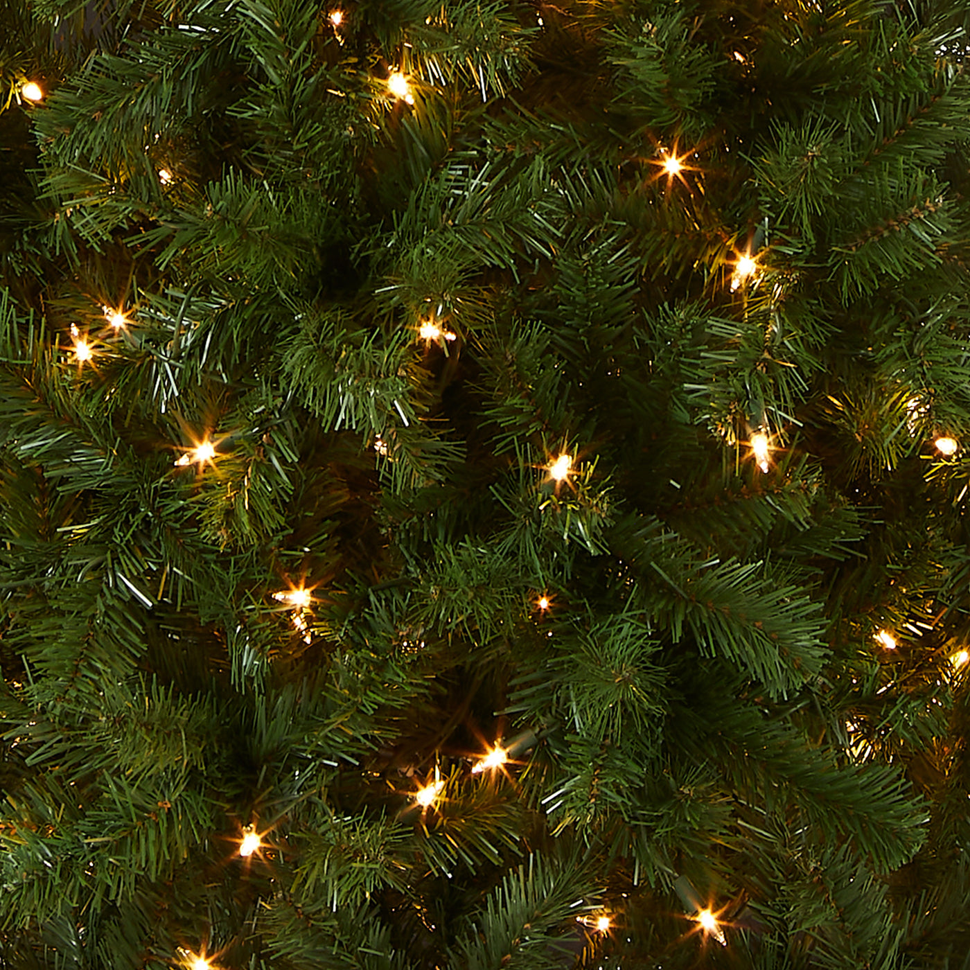 7.5 ft. Pre-Lit North Valley Spruce Pencil Slim Tree with Clear Lights - National Tree Company