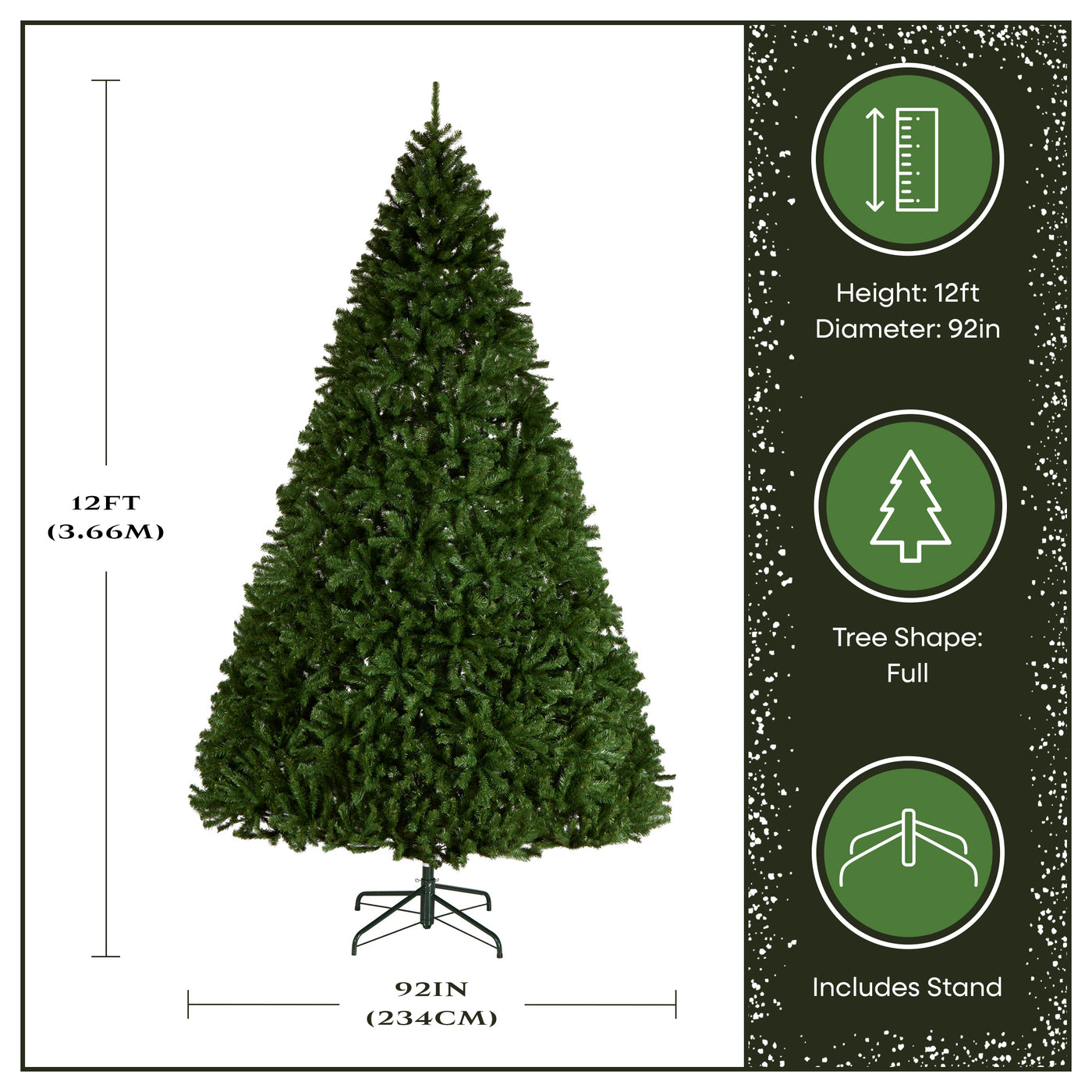 12 ft. North Valley Spruce Tree - National Tree Company