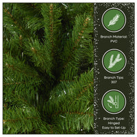 4 ft. North Valley Spruce Hinged Tree - National Tree Company