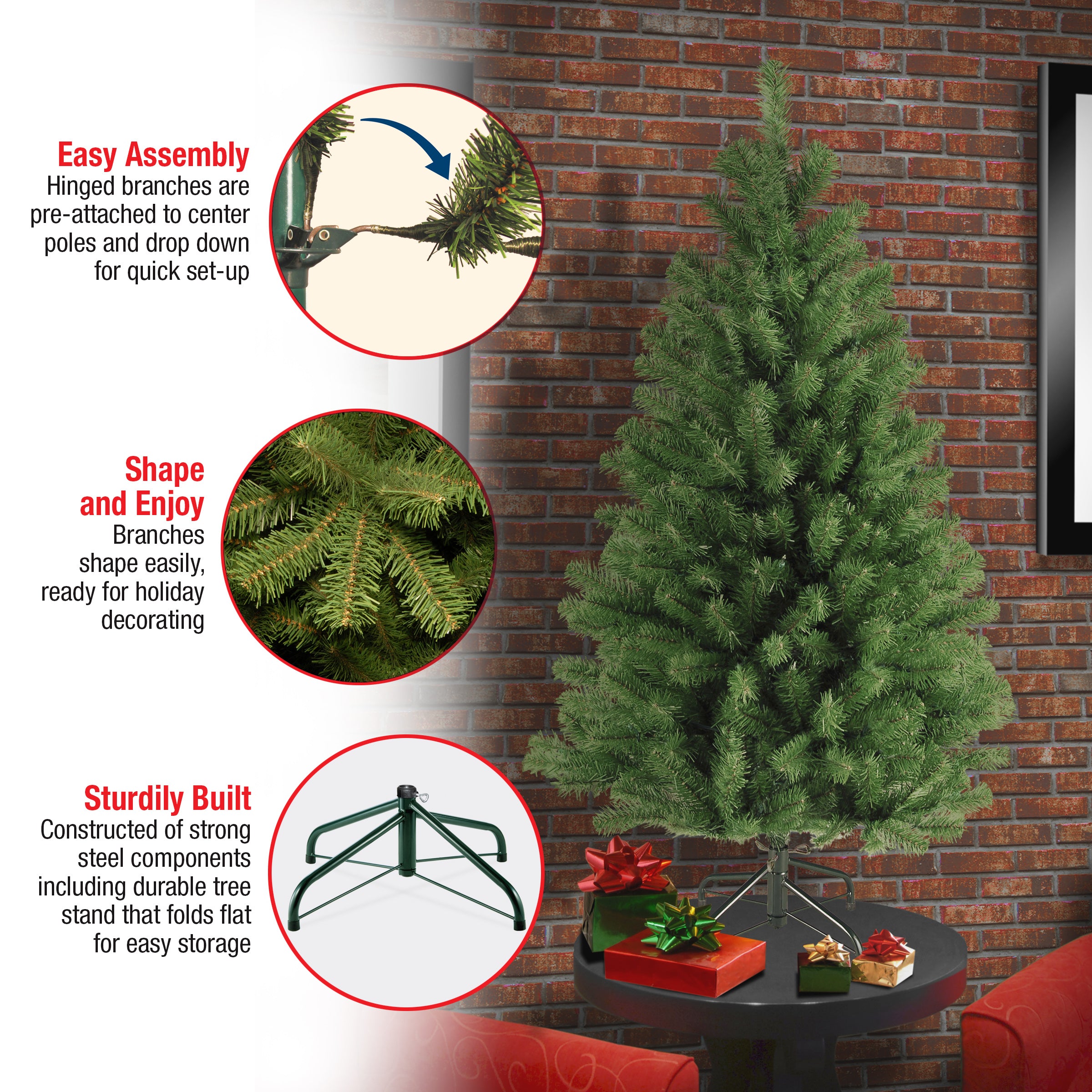 4 ft. North Valley Spruce Tree · National Tree Company