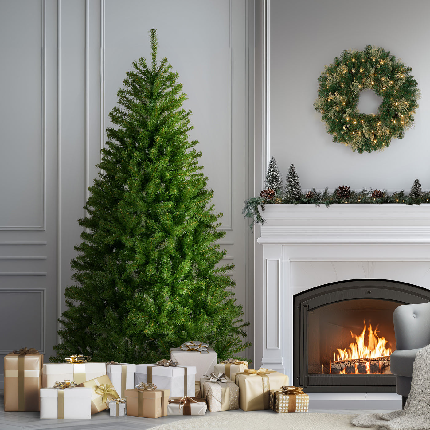 6.5 ft. North Valley Spruce Tree - National Tree Company