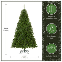 7 ft. North Valley Spruce Hinged Tree - National Tree Company
