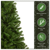 7 ft. North Valley Spruce Hinged Tree - National Tree Company