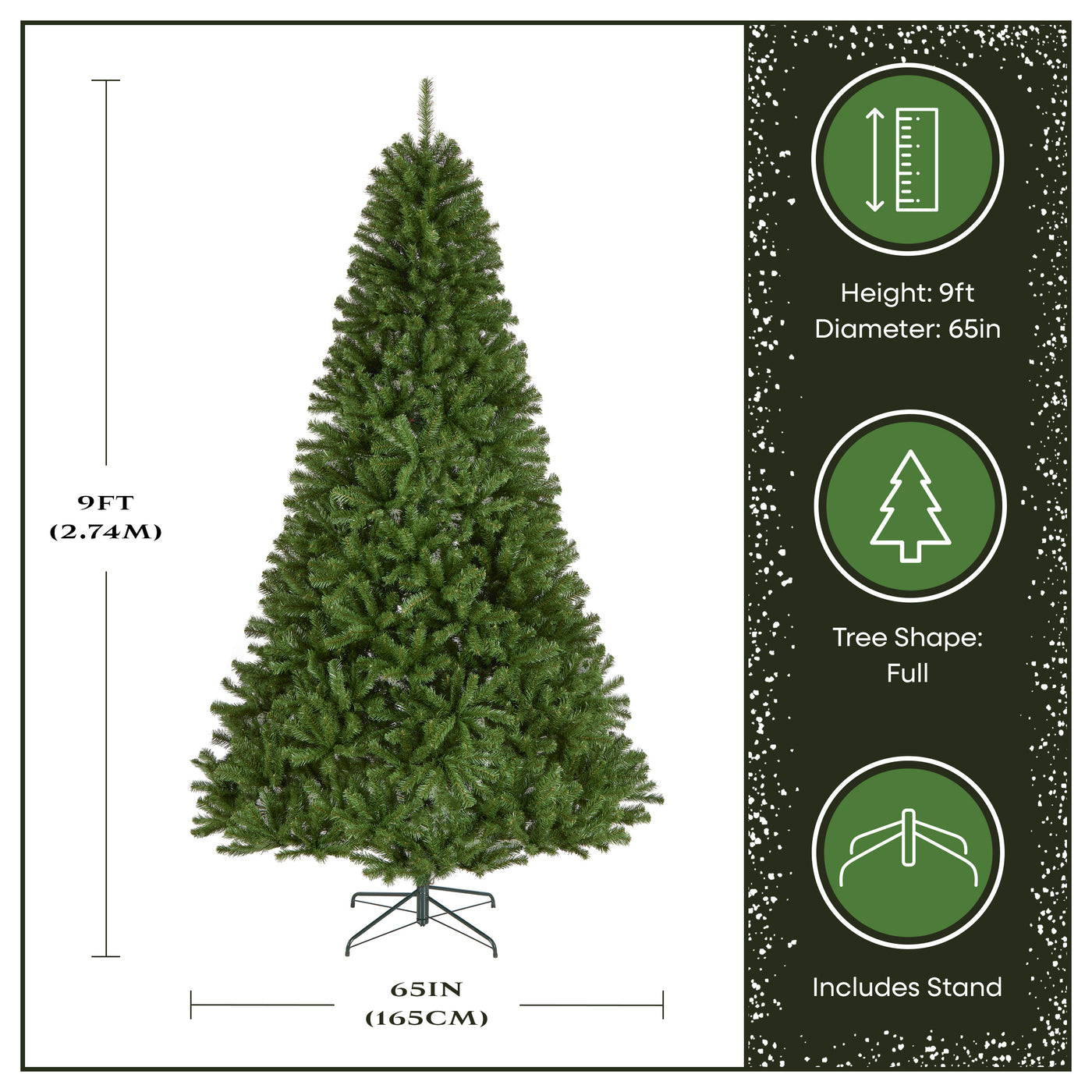 9 ft. North Valley Spruce Tree - National Tree Company