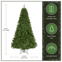 9 ft. North Valley Spruce Hinged Tree - National Tree Company