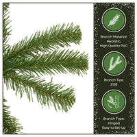 9 ft. North Valley Spruce Hinged Tree - National Tree Company