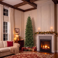 9 ft. North Valley Spruce Pencil Slim Hinged Tree - National Tree Company