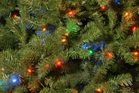 7.5 ft. Pre-Lit North Valley Spruce Tree with PowerConnect Dual Color LED Lights - National Tree Company