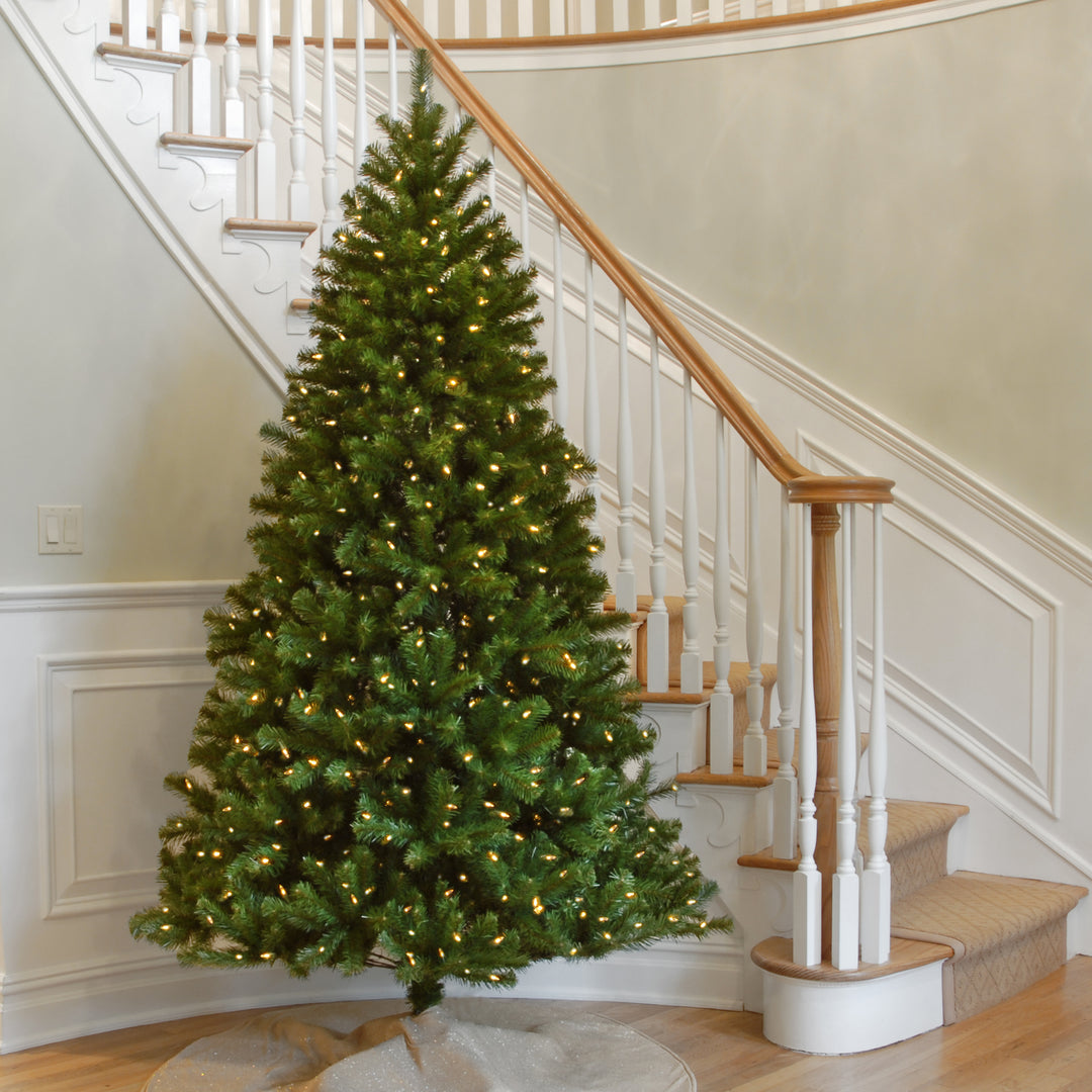 Pre-Lit Artificial Christmas Tree, PowerConnect North Valley Spruce wi –  National Tree Company