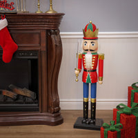 42" Pre-Lit Nutcracker - National Tree Company