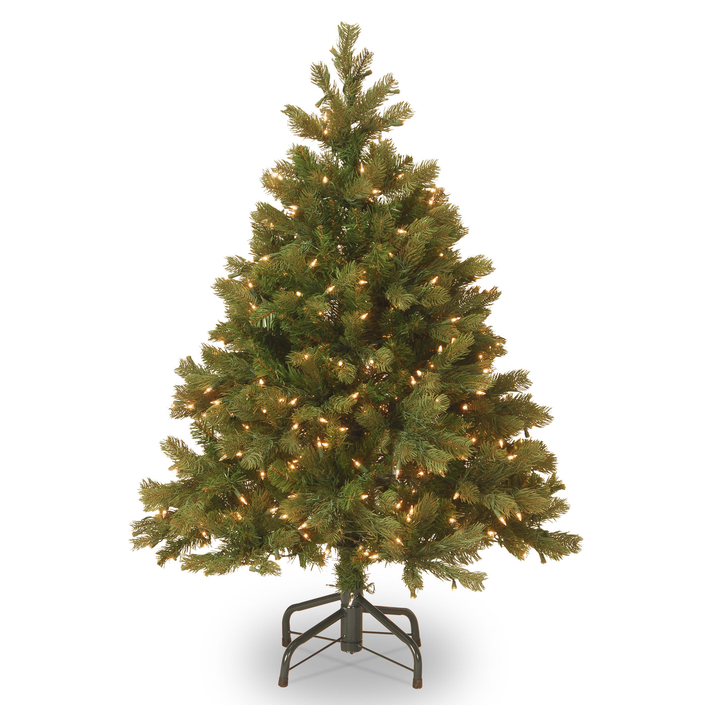 4.5 ft. Pre-Lit Downswept Douglas Fir Tree with Warm White LED Lights - National Tree Company