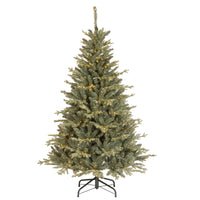 4.5 ft. Pre-Lit Cambridge Blue Fir Tree with Infinity Lights - National Tree Company