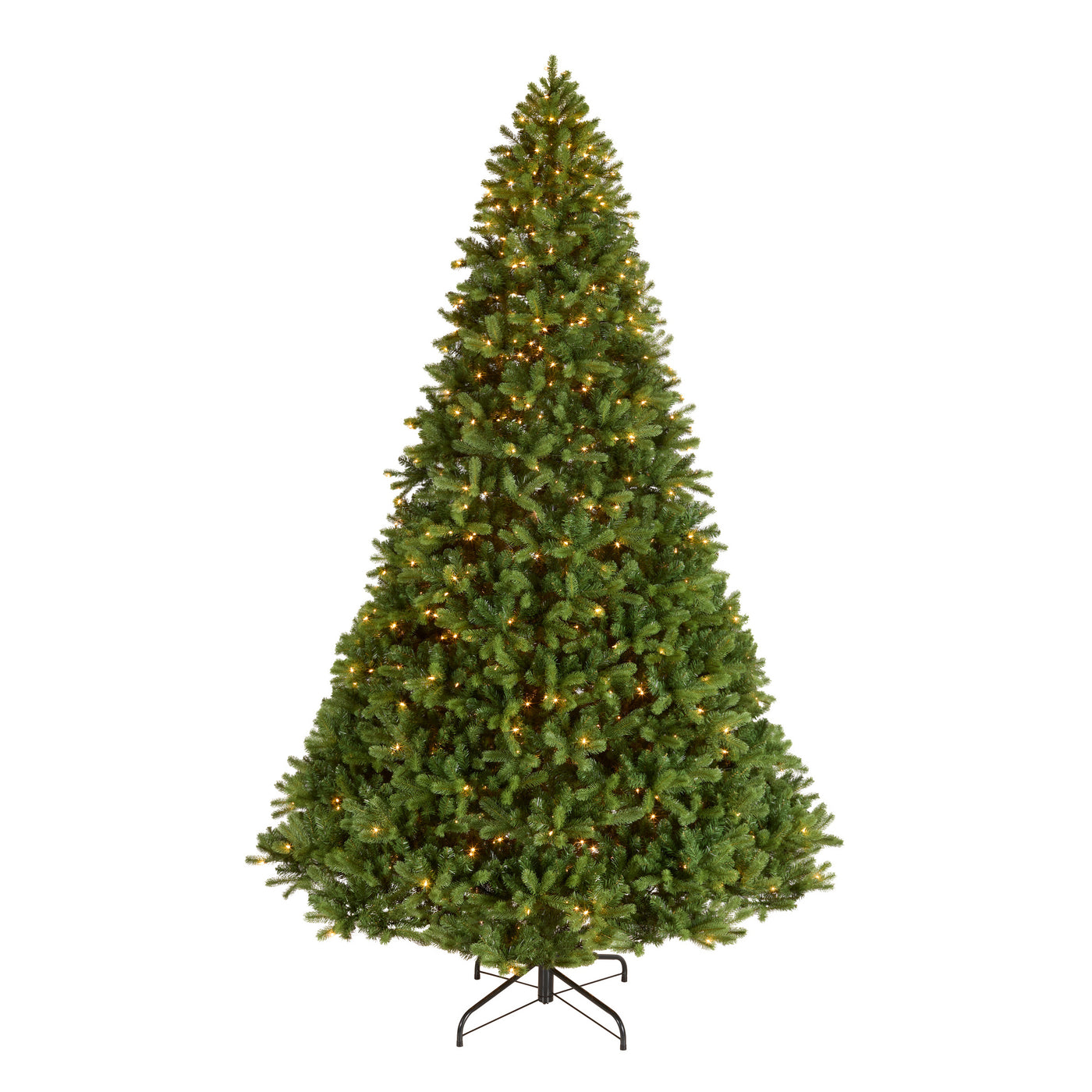 12 ft. Pre-Lit Downswept Douglas Fir Tree with Clear Lights, Plug-In - National Tree Company