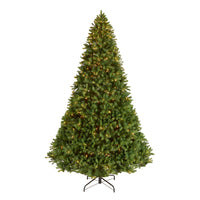 12 ft. Pre-Lit Downswept Douglas Fir Tree with Clear Lights, Plug-In - National Tree Company