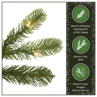 12 ft. Pre-Lit Downswept Douglas Fir Tree with Clear Lights, Plug-In - National Tree Company