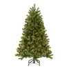 4.5 ft. Pre-Lit Downswept Douglas Fir Hinged Tree with Clear Lights, Plug-In - National Tree Company