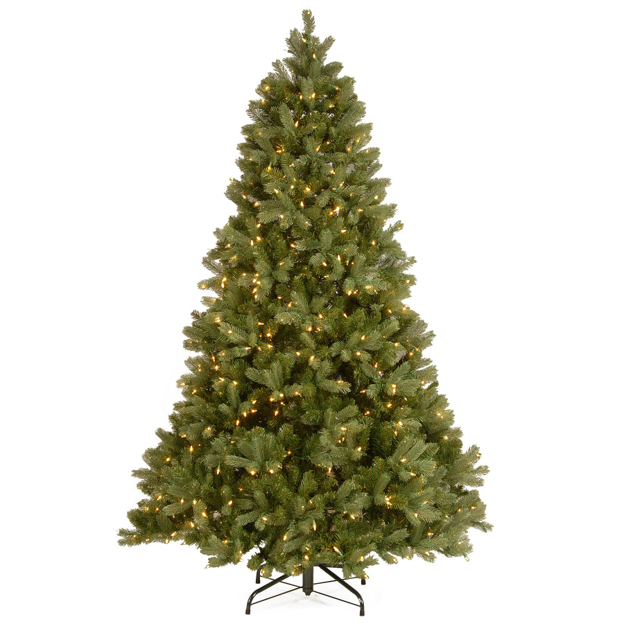 7.5 ft. Downswept Douglas Fir Tree with Clear Lights - National Tree Company