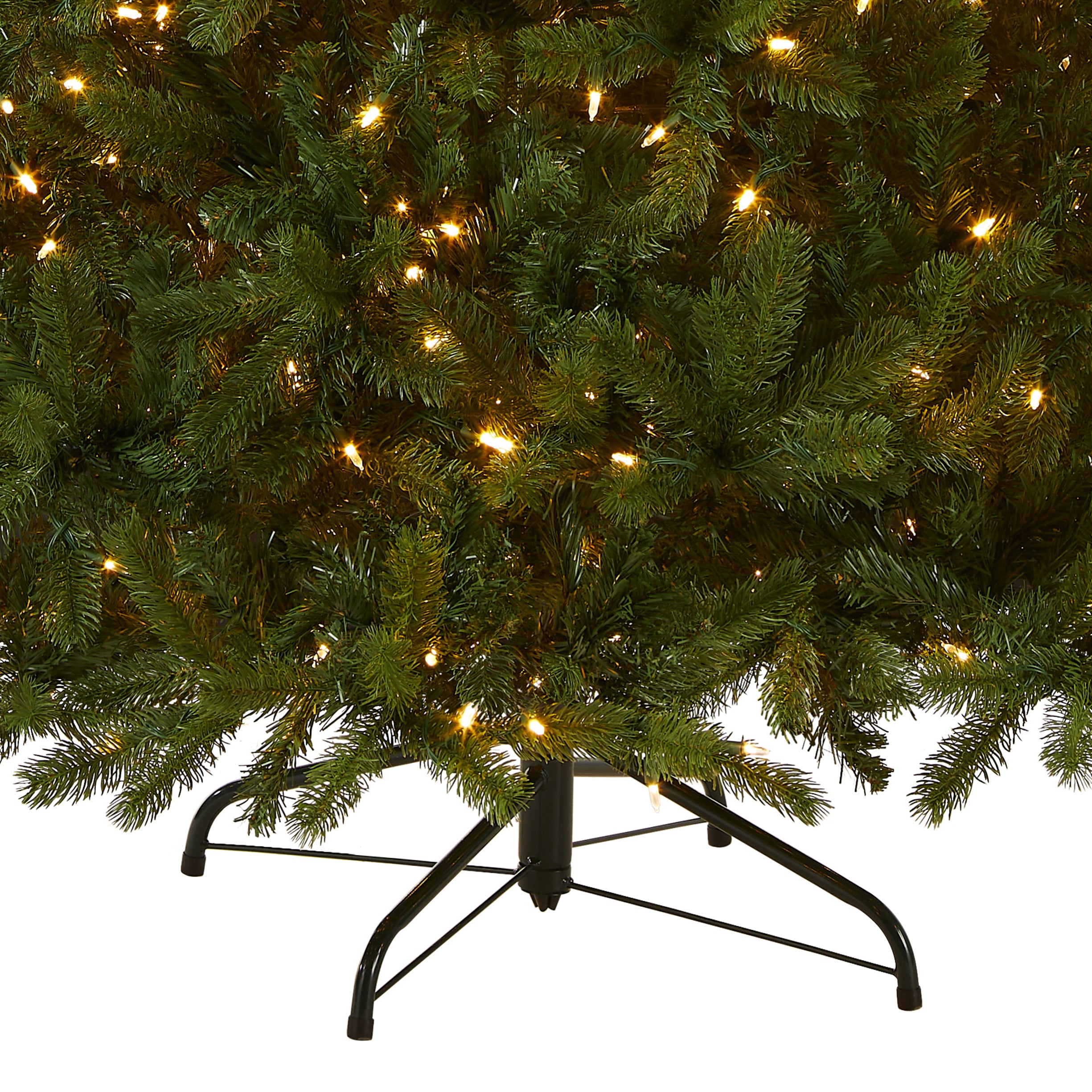 7.5 ft. Pre-Lit Downswept Douglas Fir Tree with Dual Color LED
